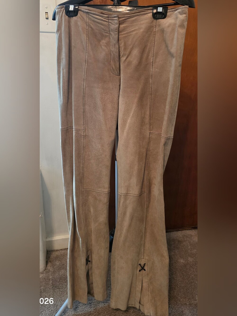 Vintage Wilsons Leather Maxima Suede Flare Pants